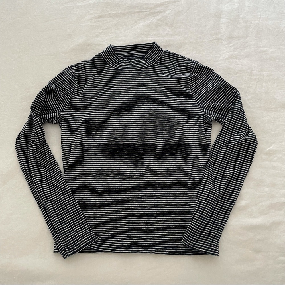 Madewell mockneck top